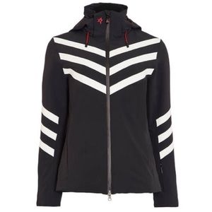 Perfect Moment Black and White Ski Jacket